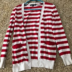 Striped cardigan